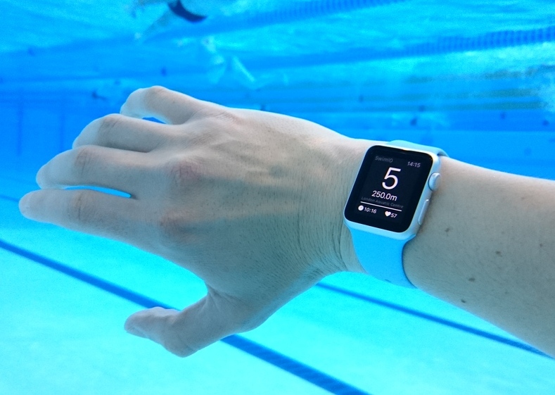 Swimming with the Apple Watch